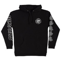 Slime Balls Mono Splat Black White Hoodie