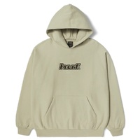 HUF Logo Applique Fleece Putty Hoodie