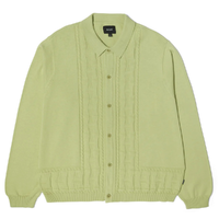 Huf Towner Knit Pistachio Long Sleeve Shirt