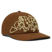 HUF Outlines Brown Snapback Hat