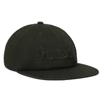 HUF Distressed Logo Hunter Green 5 Panel Hat