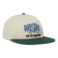 HUF Movement Linen 6 Panel Snapback Hat