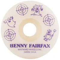 Wayward Benny Fairfax Q2 101A 54mm Skateboard Wheels