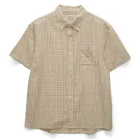 S-Double Stock Check Classic Artichoke Button Up Shirt