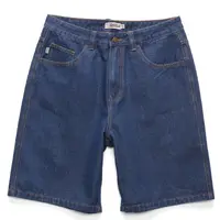 S-Double Denim Standard Blue Shorts