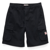 S-Double Cargo Black Work Shorts