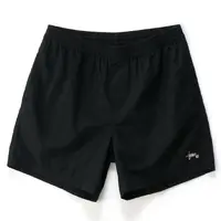 S-Double Poplin Coast Black Boxer Shorts