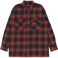 Dickies X Spitfire Flannel Red Ochre Button Up Shirt