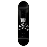 Zero Camp Bart Black White 8.5 Skateboard Deck