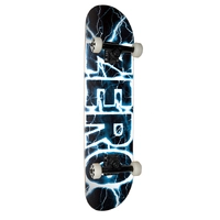 Zero Lightning Black White 8.25 Complete Skateboard