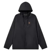 Brixton Claxton Windbreaker Parka Black Jacket