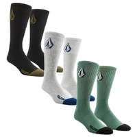 Volcom Full Stone Petrol 3 Pack Socks