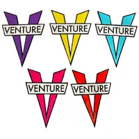 Venture Truck Bar Die Cut Small x 1 Skateboard Sticker