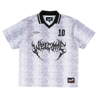 Welcome Skateboards Penalty Soccer White Lavender Jersey Shirt