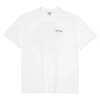 Polar Skate Co Fill Logo Burnside 2084 White T-Shirt