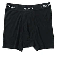 Afends Absolute Black Boxer Briefs