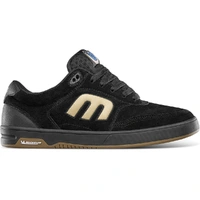 Etnies The Aurelien Michelin Black Gold Mens Skate Shoes