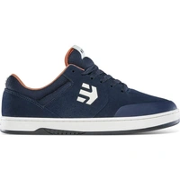 Etnies Marana Navy Brown White Mens Skate Shoes