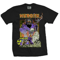 Heroin Hellscape Black T-Shirt