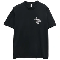 S-Double Shawn Dot Washed Black T-Shirt