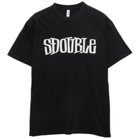 S-Double Design By Black T-Shirt