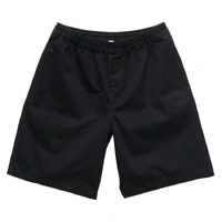 S-Double Big Beach Boxer Black Shorts