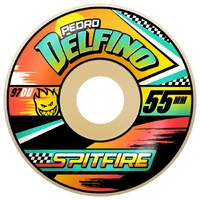 Spitfire Delfino Radials F4 97D 55mm Skateboard Wheels