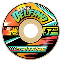 Spitfire Delfino Radials F4 97D 57mm Skateboard Wheels