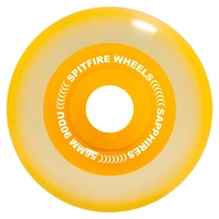 Spitfire Sapphire Neon Orange Conical Full 90D 56mm Skateboard Wheels