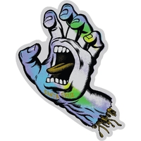 Santa Cruz Scream Hand Multi Colour Sticker