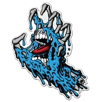 Santa Cruz Melt Hand Blue Sticker