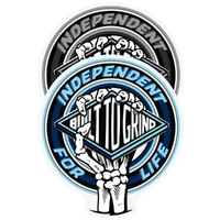 Independent For Life Clutch Sticker