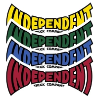 Independent Span Logo Sticker