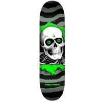 Powell Peralta Ripper One Off Silver Green 8.0 Skateboard Deck