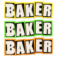 Baker Brand Logo Neon Sticker