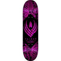 Powell Peralta Flight Skeleton Pink Foil Shape 242 8.0 Skateboard Deck