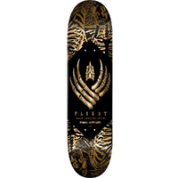 Powell Peralta Flight Skeleton Gold Foil Shape 244W 8.63 Skateboard Deck