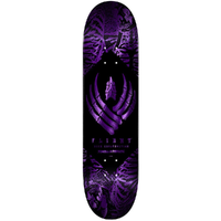 Powell Peralta Flight Skeleton Purple Foil Shape 309 9.0 Skateboard Deck