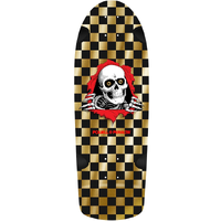 Powell Peralta Ripper OG Checker Gold Foil Skateboard Deck