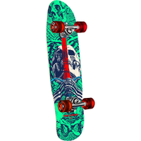 Powell Peralta Mini Skull & Sword Mint Navy 30 Cruiser Skateboard