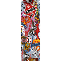 Powell Peralta Collage 3 10.5 x 33 Skateboard Grip Tape Sheet