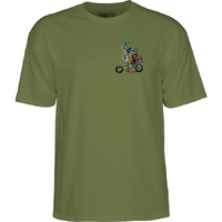 Powell Peralta Cab Chopper Military T-Shirt