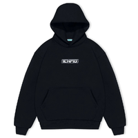 Ichpig Strike Cordless Black White Hoodie