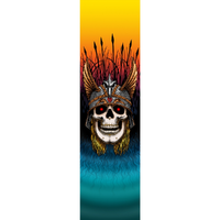 Powell Andy Anderson Skull 10.5 x 33 Skateboard Grip Tape Sheet