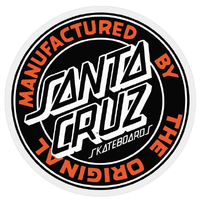 Santa Cruz MFG Dot Black Sticker