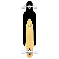 Nana Push Ranger Tenor Black Drop Through 40 Longboard Skateboard