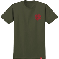 Spitfire Classic 87 Swirl Fill Military Green T-Shirt