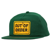 Anti Hero Out Of Order Forest Green Adjustable Hat