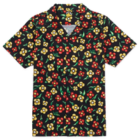 Krooked Aloha Flower Button Up Shirt