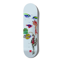 Chocolate Alvarez Art Official Stevie Perez 8.0 Skateboard Deck